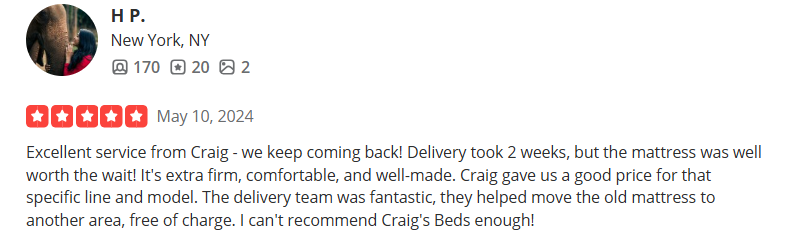 Yelp Review 5